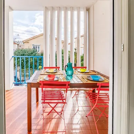 T3 Lumineux, A 5 Min De La Plage Apartman